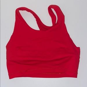 Lululemon red sports bra